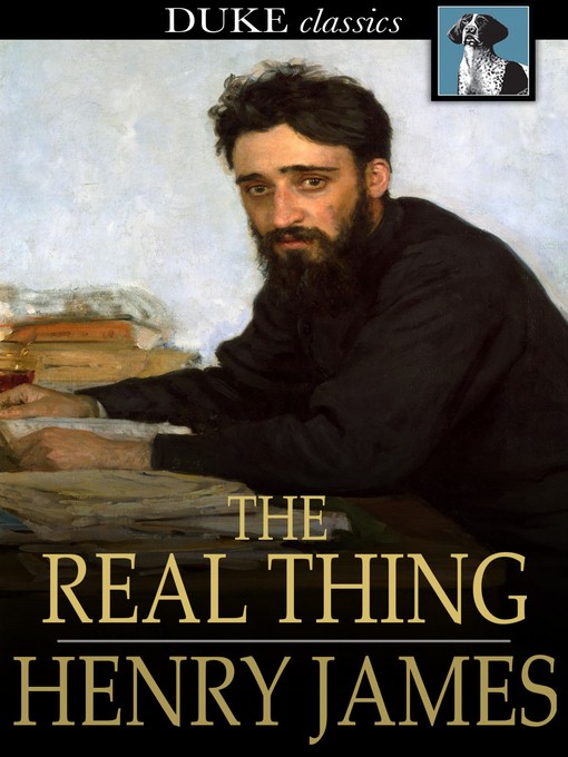 Titeldetails für The Real Thing nach Henry James - Verfügbar